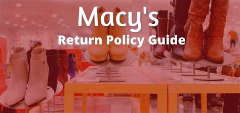 macy's return policy online.